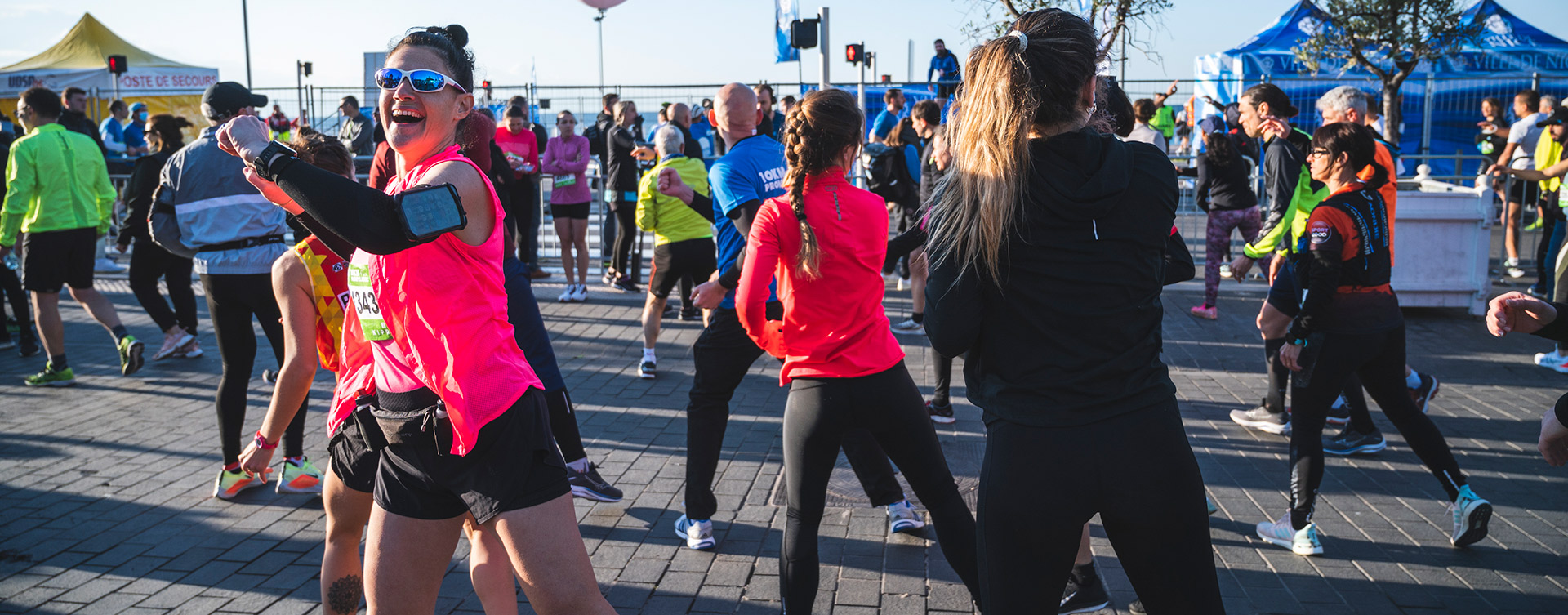 Prom'Classic 10 KM échauffement