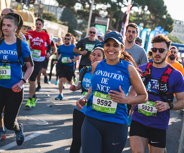 10 KM groupe Fondation de Nice